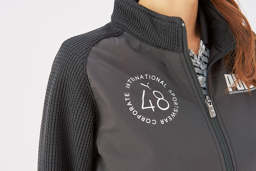 レディースPUMAゴルフ　春アウター プーマ PUMA ゴルフ W ハイパーストレッチ 撥水 中綿 FZ